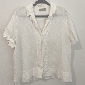 Everlane linen blouse